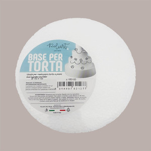 Base Reutilizable para Pastel de Cumpleaños de Poliestireno Blanco, 15 cm de Diámetro y 10 cm de Alto, Paquete de 10 Piezas - Product Image 4