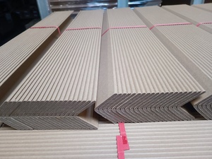 Custom Design Kraft 90 Degree Corrugated Fancy <b>Cardboard</b> Factory Price Waterproof Angel <b>Corner</b> Edge <b>Protector</b> with Lock Style - Product Image 4
