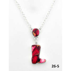 Collier Rose Dahlia de conception sud-ouest, serti de diamants, grenats et perles, avec chaînes en platine et argent sterling plaqué rhodium, monture clos tendance - Product Image 5