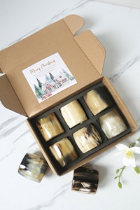 Servilleteros de Cuerno de Búfalo, Porta Servilletas Redondos para Hoteles de Lujo, Restaurantes y Mesas de Boda, Alta Calidad - Product Image 3