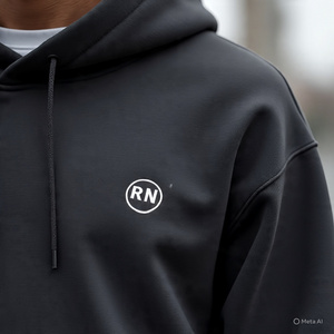 Sweats à capuche personnalisés à logo tendance pour hommes |   Respirant, confortable, 100% coton |   Design et coupe de streetwear de haute qualité. - Product Image 5