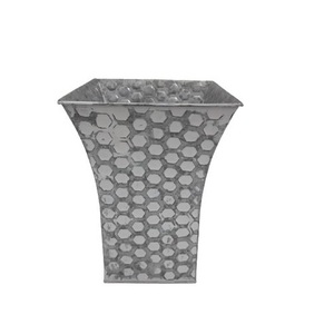 Buena calidad diseño hecho a mano decoración de suelo florero de Metal dormitorio o comedor esquina decoración artículo florero de Metal - Product Image 6