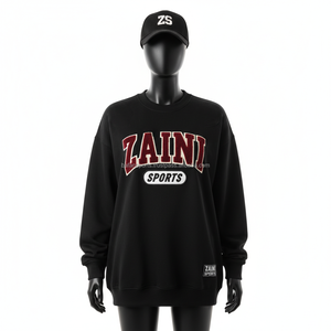 Sudadera informal para mujer, mezcla de poliéster y algodón pesado, sensación gruesa y cálida, diseño de logotipo bordado personalizado, sudaderas transpirables para mujer - Product Image 1