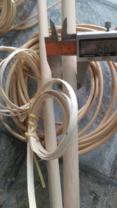 Vente en gros de toile de rotin en plastique PE vietnamienne pour le tissage de meubles d'extérieur, matériel d'exportation d'usine du Vietnam - Product Image 2