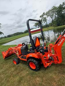 Turn Key Kubota BX23S Utility Tractor Loader Backhoe Diesel 4WD Hydraulic Commercial Grade Equipment For Farming - Product Image 2
