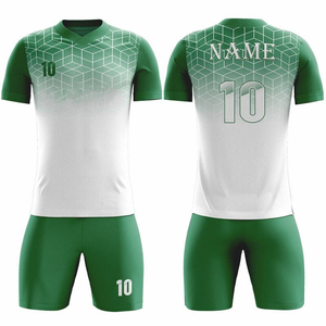 2025 diseños personalizados y logotipos conjunto de fútbol para entrenamiento de fútbol de mujeres y hombres poliéster de secado rápido nuevo kit completo de fútbol - Product Image 1
