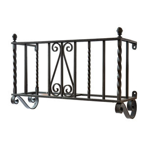 Jardinière rectangulaire suspendue pour balcon avec crochet, support de plante pour balcon, à vendre - Product Image 5