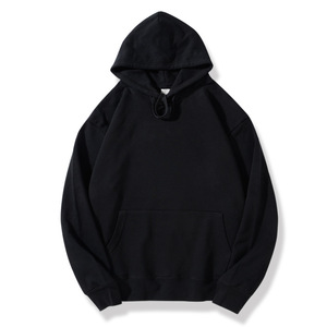 Vente en gros de sweats à capuche personnalisés brodés pour hommes hiver 100% coton polaire pull sweat respirant - Product Image 5