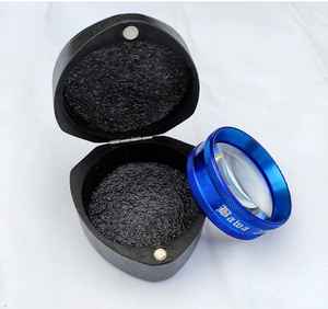 Lentille d'ophtalmologie à double lentille asphérique 20D de couleur rouge de fabrication SS avec étui rigide en plastique Expédition accélérée .... - Product Image 5