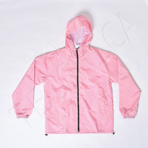 Nouveau design OEM pour hommes unisexe imperméable respirant coupe-vent vestes à glissière activités de plein air randonnée, voyage, usage quotidien - Product Image 5