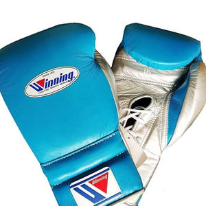 2025 Custom Logo Exquisite Leather Moisture Wicking <b>Hook</b> & Loop Closure Training/Sparring Boxing Gloves - Product Image 4