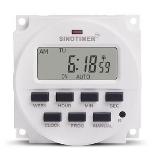 SINOTIMER TM618SH 230V Digital LCD Programmable <b>Time</b> <b>Delay</b> <b>Relay</b> - Product Image 1
