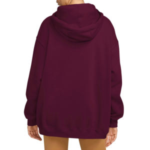 Venta al por mayor de algodón personalizado Drop-Shoulder Baggy Hip Hop aplique parche bordado Hombre transpirable mujeres sudaderas con capucha y sudaderas - Product Image 4