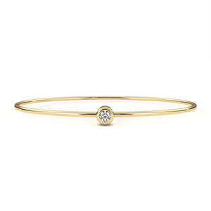 18K <b>Gold</b> Lab Grown Diamond Bracelet Beautiful Diamond Bracelets & <b>Bangles</b> - Product Image 1