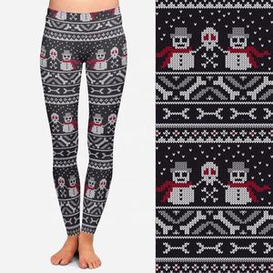 Leggings de sublimation pour femmes au design personnalisé haute performance pour les amateurs de vêtements de sport - Product Image 2