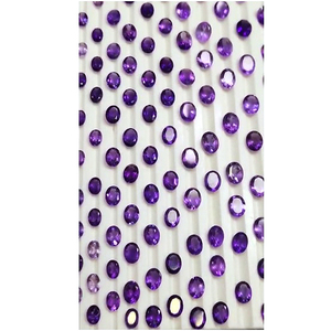 354ชิ้นของพลอยสีม่วงธรรมชาติ6x4 7x5 8x6 9x7มม. รูปไข่343 CTS ล็อต iroc ขายคุณภาพสูง katela อัญมณีตัดเรา $399 - Product Image 1