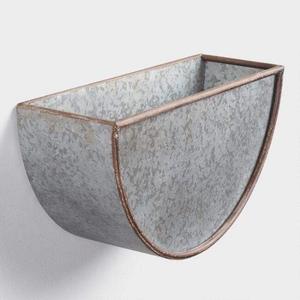 Maceta Colgante de Metal, Decoración Rústica Vintage para Jardín, Maceta Colgante con Cadena para Interiores, Exteriores, Paredes, Porches y Hogar - Product Image 2