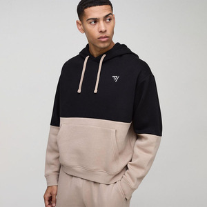 <b>Mens</b> Solid Winter Hooded Sweatshirt Long Sleeve Casual Fashion <b>Pullover</b> Hoodies Warm Lightweight with Pockets - Product Image 1