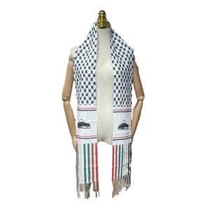Wholesale Men's Palestine Print Shawl Digital Printed Palestine <b>Scarf</b> - Product Image 2