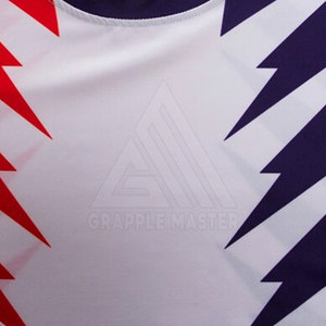 เสื้อออกกำลังกายแขนยาวสำหรับผู้ชายเสื้อแรชการ์ดแบบสีพื้นพิมพ์ลายโลโก้แบบออกแบบได้ตามที่ต้องการ - Product Image 4