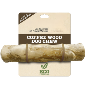 Jouet à mâcher pour chien en bois de café naturel de qualité supérieure pour les marques de produits écologiques pour animaux de compagnie - Product Image 1