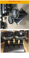 Altavoz de Audio Profesional Chino ABS de 165*125*60mm, Tipo Line Array con Guía de Ondas para Sistema PA