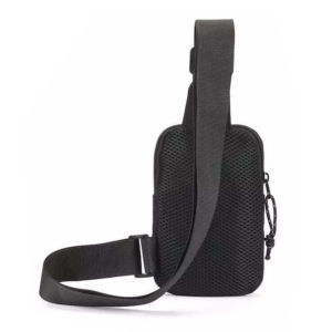 ผู้ผลิตกระเป๋าคาดลำตัวผู้ชายจากปากีสถาน โรงงาน ผู้จัดจำหน่าย กระเป๋าแฟชั่นหรูหรา รับผลิตตามแบบ โลโก้สั่งทำ OEM ODM แบรนด์ส่วนตัว ซิป - Product Image 2