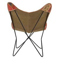 Fourniture directe en usine Chaise papillon antique Kilim en jute Mobilier de jardin d'extérieur à forte valeur ajoutée Banc de patio pour l'entrée dans un parc de jardin