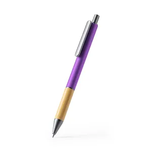 Penna a Sfera in Bambù Teglio Personalizzata, Gadget Promozionale - Product Image 2