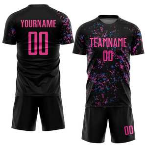 Vêtements de football durables, uniformes de football personnalisés |   Ensemble de survêtement d'entraînement de football sublimé, maillot et short de football - Product Image 2