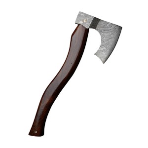 Hache Viking en acier Damas forgée à la main de haute qualité, à lame torsadée, pour collectionneurs, vente chaude - Product Image 1