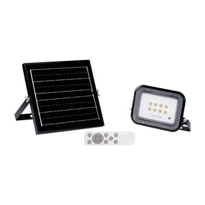 Proiettore solare a LED Simon CCT 50W 800lm IP65 con telecomando e pannello solare (IL426112) - Product Image 4