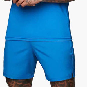 Ensemble décontracté pour homme, été, 100% coton, style streetwear, shorts et t-shirts, ensemble pour homme, grande taille, ensemble pour homme - Product Image 5