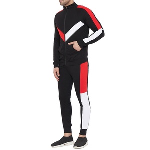 Survêtement d'hiver décontracté pour homme, imprimé uni, respirant, séchage rapide, léger, avec fermeture éclair, confortable, logo personnalisé, 100% coton - Product Image 3