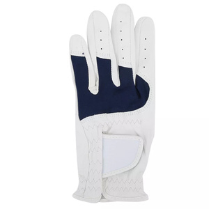 Gant de golf en cuir Cabretta de qualité supérieure pour hommes, main droite respirante pour l'hiver, blanc pour le sport - Product Image 6