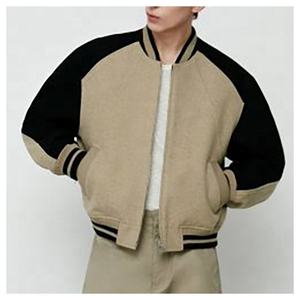 NUEVO 2025 Venta al por mayor Bordado personalizado Invierno 100% Lana Chenille Lettermen Vintage Lana Varsity Jacket para hombres - Product Image 3