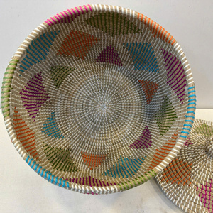 ตะกร้าเก็บของทรงกลมจากหญ้าทะเลสุดหรู - โซลูชันการจัดเก็บของใช้ในบ้านอเนกประสงค์ที่เป็นมิตรกับสิ่งแวดล้อม ดีไซน์น้ำหนักเบาผลิตอย่างแม่นยำ - Product Image 4