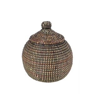 Boîte à bibelots en herbe de mer, boîte de rangement artisanale, écologique, naturelle, décoration intérieure et extérieure, vente en gros du Vietnam - Product Image 2