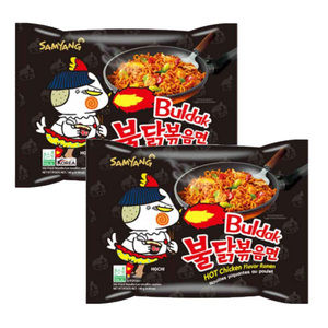 For Samyang Bulgak Fire <b>Hot</b> Chicken Flavor Ramen 140g Instant Fried Processing 5Packs of 8 in Bulk - Product Image 5