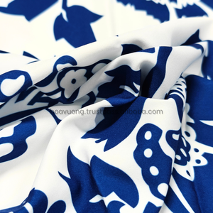 Chất lượng cao kỹ thuật số in 100D vải lụa tùy chỉnh mô hình cho các nhà thiết kế quần áo 120gsm Chiều rộng 153cm - Product Image 5