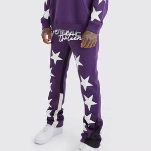 Fabricant OEM de survêtements en coton personnalisés, ensemble de jogging 2 pièces pour hommes (pantalon de survêtement et sweat à capuche) - Product Image 4