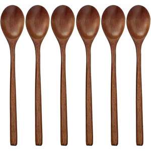 Cuillère en bois artisanale de qualité supérieure au design unique Cuillère en bois naturel pour fête et restauration de l'exportateur indien - Product Image 4