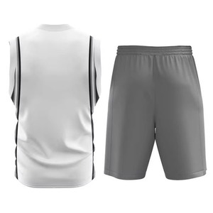 Uniformes de baloncesto con nombre de equipo personalizado con diseño OEM, 100% poliéster, uniforme de baloncesto para hombres, impresión por sublimación para adultos - Product Image 2