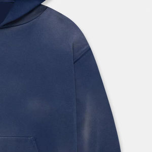 Pulls à capuche d'hiver avec logo personnalisé pour hommes 400 GSM Vente en gros de vêtements pour hommes en coton durable 100% - Product Image 6