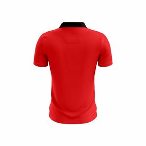 Usine directe en gros personnalisé all-Over Sublimation impression Golf pour hommes pour Polo 100% Polyester Spandex Jersey - Product Image 3