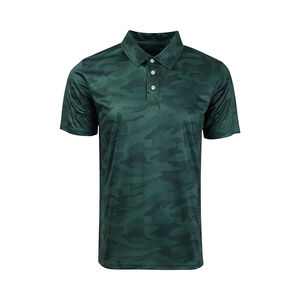 T-shirts de golf respirants pour hommes les plus vendus ajustement à séchage rapide personnalisé votre propre conception 100% polo en polyester - Product Image 1
