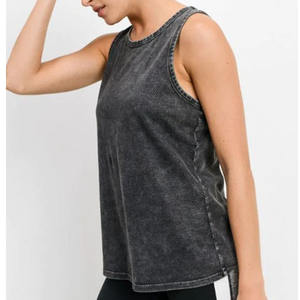 อะนิเมะพิมพ์Tanktop Ribbedฤดูร้อนสบายๆผ้าฝ้ายCrop Topsผู้หญิงขายส่งCustomลายStreetwearลายTank Topผู้หญิง - Product Image 2