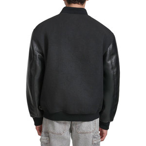 Chaqueta Universitaria para Hombre para Uso en Invierno, Tela de Lona, Logotipo Frontal, Ecológica y Transpirable, Diseño Personalizable - Product Image 3