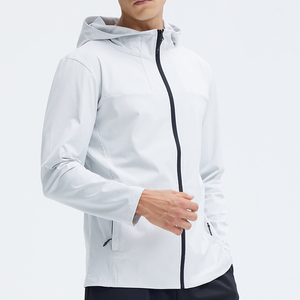 Vente chaude 76% Nylon 24% Spandex Manteau D'extérieur Avec Lettre De Mode Imprimé Personnalisé Coupe-Vent Veste Hommes - Product Image 1