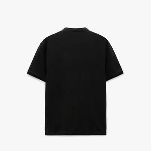 Camisetas negras de alta calidad para hombre, Camiseta holgada de buena calidad de cuello redondo de manga corta, novedad de 2022 - Product Image 2